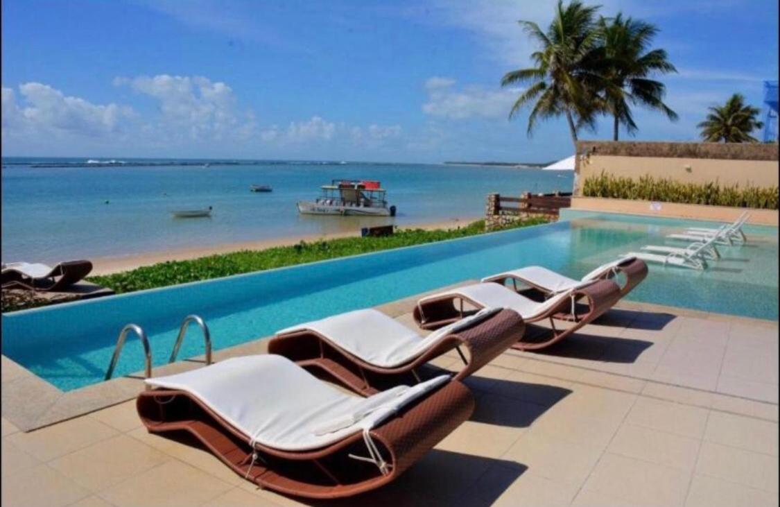 Barra Bali Ap 06 - Paraiso A Beira Mar Barra de São Miguel Esterno foto