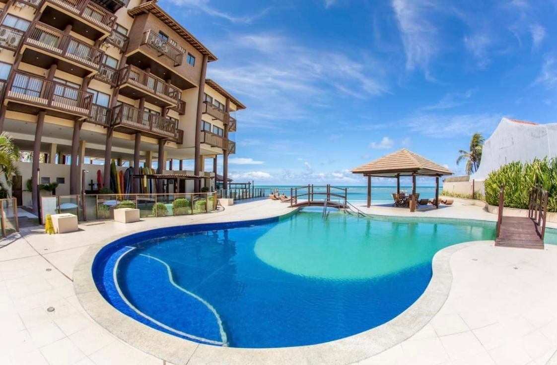 Barra Bali Ap 06 - Paraiso A Beira Mar Barra de São Miguel Esterno foto